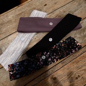 Lululemon Fly Away Tamer Headbands